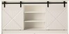 Kummut Cama Meble Granero, 160 x 80 x 35 cm, valge/läikiv valge