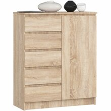 Kummut Akord Furniture Factory K80, 35 x 80.4 x 97 cm, pruunikas