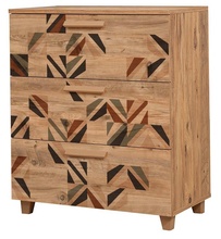 Kummut Kalune Design Leva Gravis Triangle, 43 x 80 x 95 cm, pruun