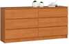 Kummut Akord K160, 40 x 160 x 77 cm, pruun