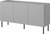 Kummut Halmar Asensio KM-1, 150 x 42 x 81 cm, must/helehall
