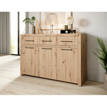 Kummut Adrk Furniture Janez 3, pruun