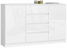 Kummut Akord K160 2D 4SZ CLP, 40 x 160 x 99 cm, valge