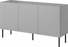 Kummut Halmar Asensio KM-1, 150 x 42 x 81 cm, must/helehall