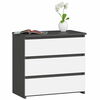 Kummut Akord CL3, 35 x 60 x 57 cm, hall/valge