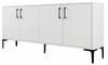 Kummut Kalune Design Kiev 845HCT5307, 35 x 180 x 78 cm, valge