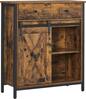 Kummut Leobert LSC100B01, 30 x 70 x 80 cm, must/pruun