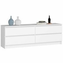 Kummut Akord K160 4SZ CLP, 40 x 160 x 55 cm, valge