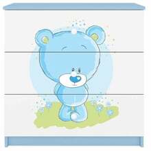 Kummut Kocot Kids Babydreams Teddybear, 41 x 80 x 80.5 cm, sinine/valge