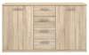 Kummut Forte Gloria GLRK26-D30, 41 x 147 x 84 cm, sonoma tamm