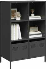 Kummut, 68 x 39 x 103,5 cm, must, teras