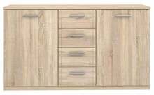Kummut Forte Gloria GLRK26-D30, 41 x 147 x 84 cm, sonoma tamm