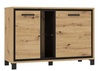 Kummut Forte Trondheim TDHK232L-C773, 41.5 x 120.4 x 81.3 cm, pruun/must