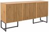 Kummut Home4You Hampton 45142, 160 x 40 x 80 cm, tamm