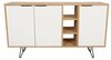 Kummut Kalune Design Clara 855DTE4210, 35.6 x 142 x 83 cm, tamm/valge
