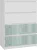 Kummut Top E Shop Malwa M4 Arteso, 70 x 40 x 97 cm, valge/münt