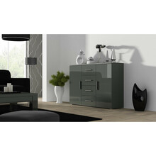 Kummut Cama Meble Uni, 132 x 38 x 92 cm, hall