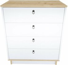 Kummut Kalune Design Sahra 875ZNA4563, 72 x 42 x 83.1 cm, tamm/valge/beež