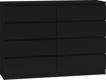 Kummut Top E Shop Malwa M8, 138 x 40 x 97 cm, must