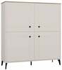 Kummut Top E Shop Point, 40 x 123.5 x 135.5 cm, kašmiir/tamm
