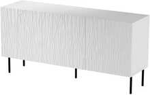 Kummut Cama Meble Jungle KOM152BI, 152 x 40.5 x 74.5 cm, valge/must