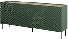 Kummut Cama Meble Onda 4D2SZ, 200 x 45 x 85 cm, roheline