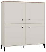 Kummut Top E Shop Point, 40 x 123.5 x 135.5 cm, kašmiir/tamm