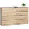 Kummut Akord K160, 40 x 160 x 121 cm, sonoma tamm