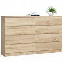 Kummut Akord K160, 40 x 160 x 121 cm, sonoma tamm