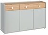 Kummut ASM Vivero Typ 04, 139 x 38 x 86 cm, tamm/hall
