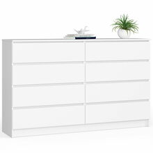 Kummut Akord K160, 40 x 160 x 121 cm, valge