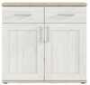 Kummut Black Red White Romance KOM2D2S, 96 x 36.5 x 91 cm, valge/pruun