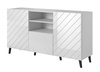 Kummut Cama Meble Abeto, 150 x 42 x 82 cm, valge läikiv