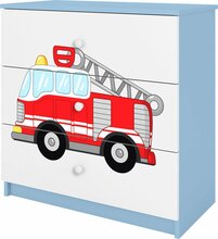 Kummut Kocot Kids Babydreams Fire Brigade, sinine/valge, 80 x 41 x 80.5 cm