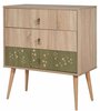 Kummut Kalune Design City Dino, 40 x 80 x 89 cm, mitmevärviline