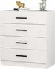 Kummut Kalune Design Kale 506MNR3437, 47 x 90 x 100 cm, valge