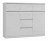 Kummut Top E Shop Malwa 2D6S, 120 x 40 x 100 cm, valge