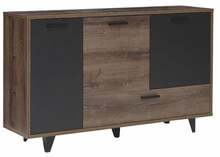 Kummut Forte Baveno BVNK332, 42 x 155 x 93 cm, pruun/must