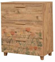 Kummut Kalune Design Leva Gravis Tulip, 43 x 80 x 95 cm, pruun