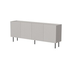 Kummut Cama Meble Lucca 4D, 200 x 40 x 80 cm, kašmiir