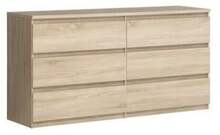 Kummut Forte Chelsea CHLK261-D30F, 42.2 x 154 x 79.9 cm, tamm