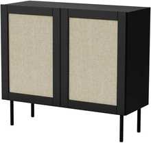 Kummut Cama Meble JUTA 2D, 100 x 39,5 x 90 cm, must