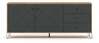 Kummut Bilbao BL06 2D3S, 183.4 x 40 x 75.2 cm, tamm