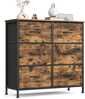 Kummut Songmics, 30 x 76,7 x 73,7 cm, pruun