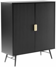 Kummut Home4you Pixar 45085, 100 x 40 x 115 cm, must