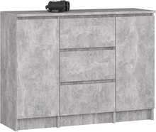 Kummut Akord K100, 101 x 35 x 76 cm, hall