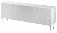 Kummut Halmar Jungle 190, 42 x 190 x 74.5 cm, valge