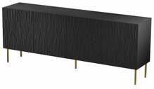Kummut Halmar Jungle 190, 42 x 190 x 74.5 cm, must