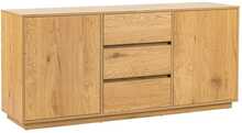 Kummut Home4you Sacha 45135, 40 x 160 x 80 cm, pruun