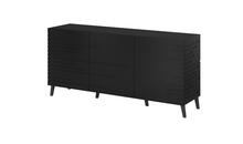 Kummut Cama Meble Nova, 155 x 40 x 72 cm, must matt